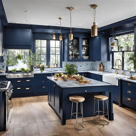 Kitchen Ideas Navy Blue