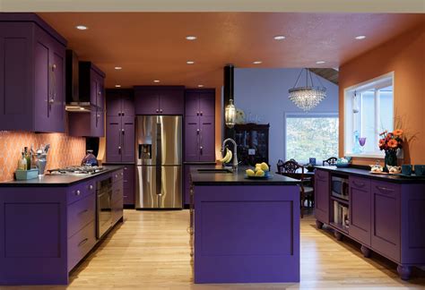 Kitchen Ideas Purple