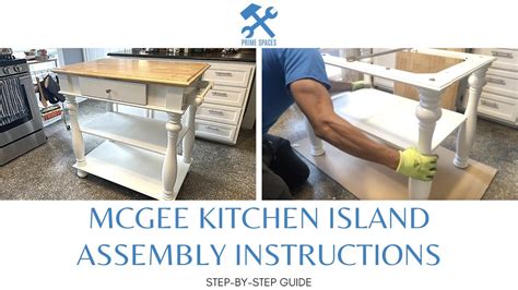 Kitchen Island Assembly