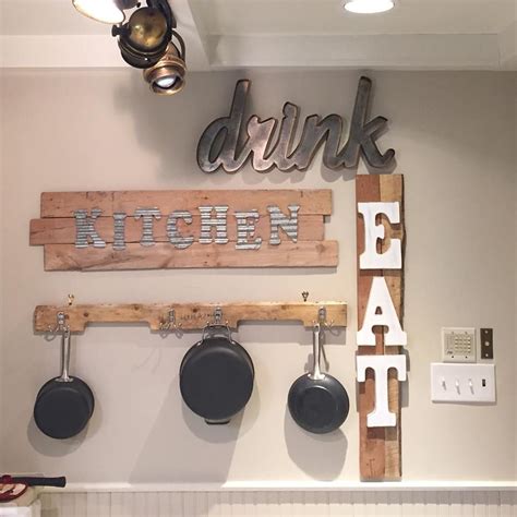 Kitchen Letters Decor