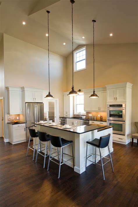 kitchen lighting for high ceilings