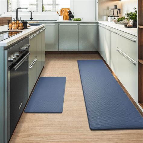 Kitchen Mats Blue