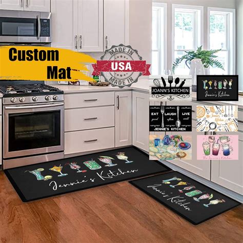 Kitchen Mats Personalized