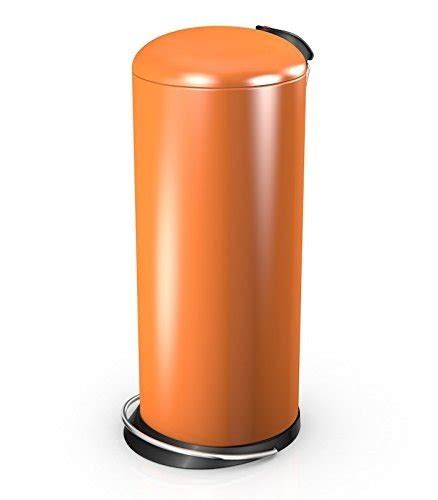 Kitchen Pedal Bin Orange