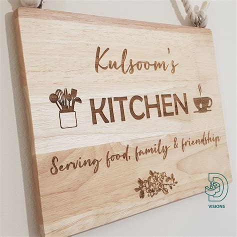 Kitchen Plaques Personalised