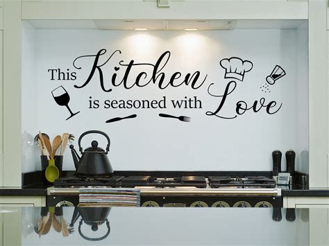 Kitchen Quotes Wall Decals