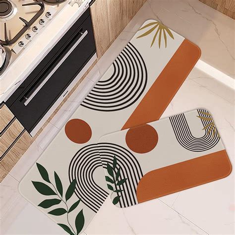 Kitchen Runner Rugs Geometric