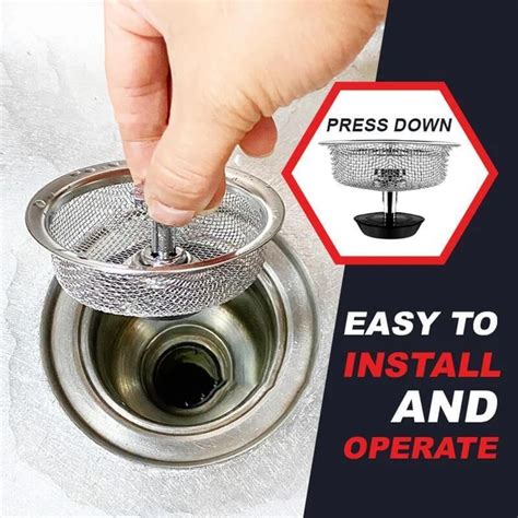 Kitchen Sink Basket Strainer Tool