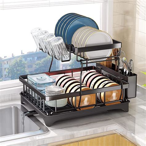 Kitchen Sink Plate Rack