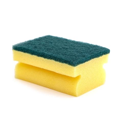 Kitchen Sponge With Scouring Pad