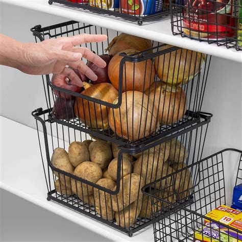 Kitchen Storage Bins And Baskets