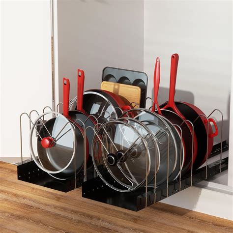Kitchen Storage For Pan Lids