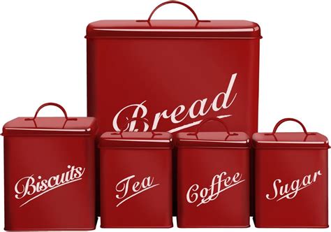 Kitchen Storage Jars Bread Bin