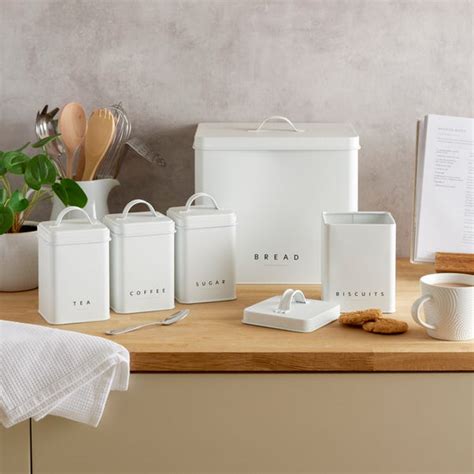 Kitchen Storage Set White