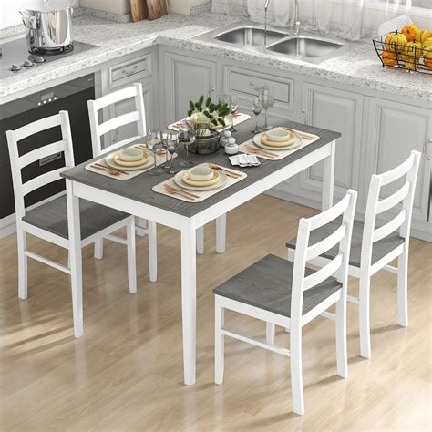 Kitchen Table And Chairs Expandable