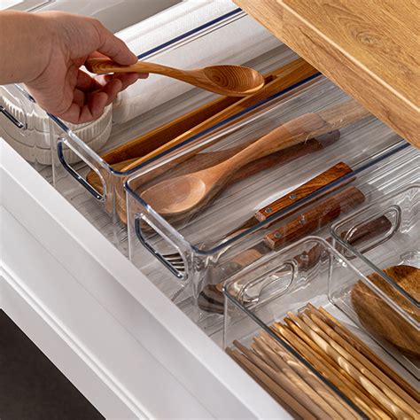 Kitchen Transparent Storage Box