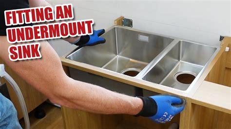 kitchen undermount sink installation
