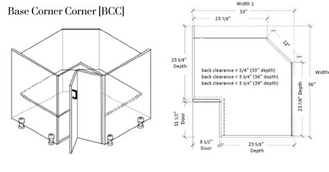 Kitchen Upper Corner Cabinet Dimensions