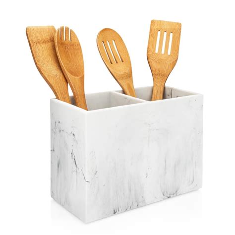 Kitchen Utensil Holder Marble