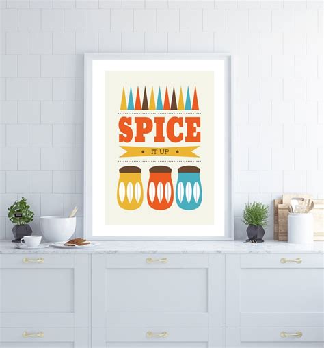 Kitchen Wall Art Retro