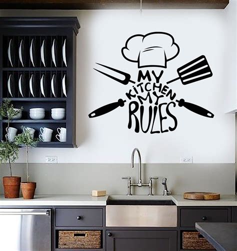 Kitchen Wall Word Stickers