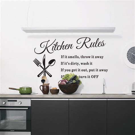 Kitchen Words Decor