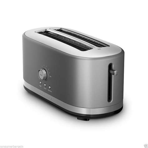 Goodmans 2 Slice Wide Slot Stainless Steel Toaster Copper B&M