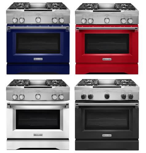 Make A Statement With Kitchenaid Color Stove