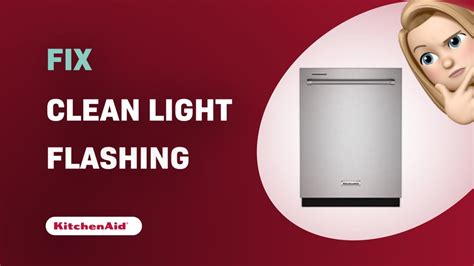 Kitchenaid Dishwasher Beeping And Flashing