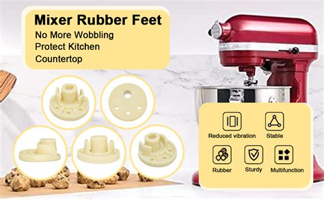 Kitchenaid Mixer Replacement Rubber Feet