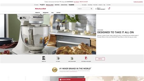 Kitchenaid site