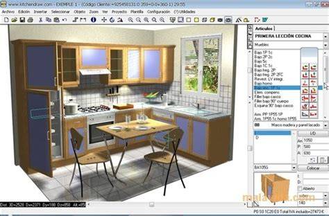 KitchenDraw free kitchen design software
