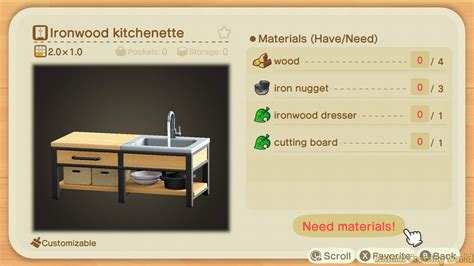 Kitchenette Acnh
