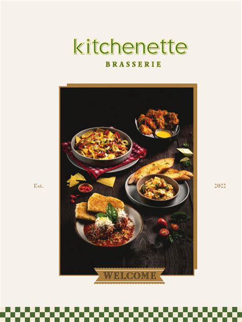 Kitchenette Canadanapolis Menu
