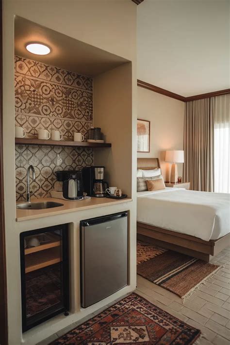 Kitchenette In Bedroom