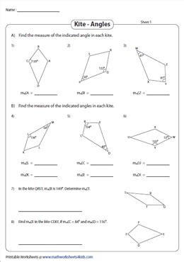 Kite Angles Answer Key