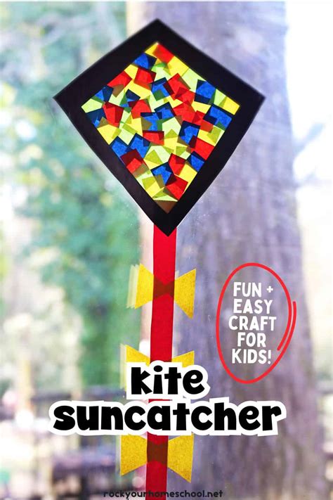 Kite Suncatcher Craft