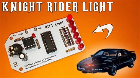 kitt knight rider lights arduino code