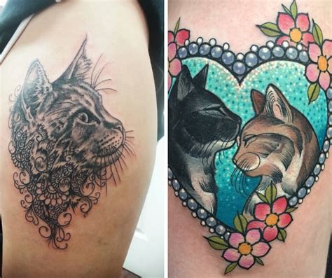 Inspiring Kitty Tattoos Designs References