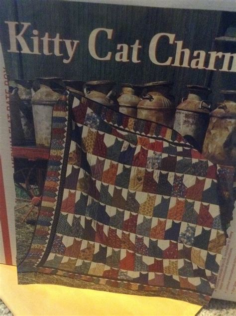 kitty cat charm quilt pattern