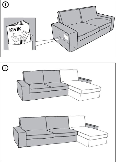 Kivik Chaise Lounge Instructions