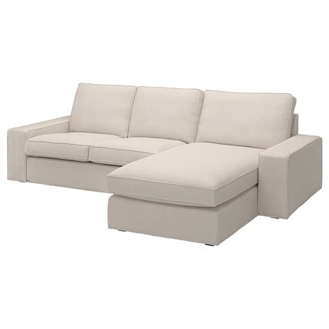 KIVIK Sofa, With chaise/Skiftebo dark gray IKEA