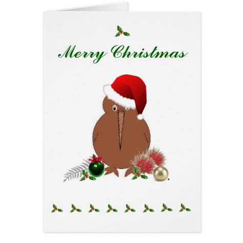 Kiwi Christmas cards 5 pack Chooice