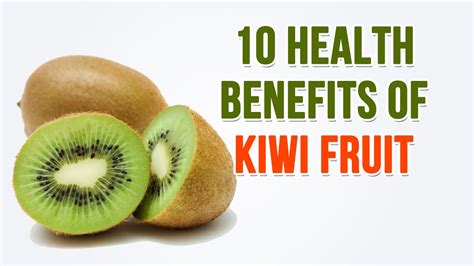 kiwi fruit good for you