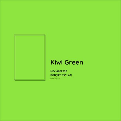 Kiwi Green Color Code