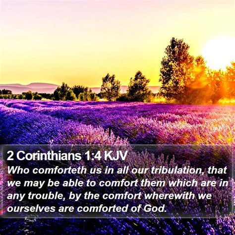 kjv 2 corinthians 1:4