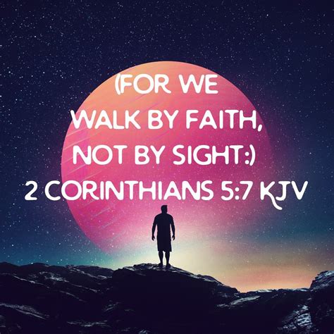 kjv 2 corinthians 5:7