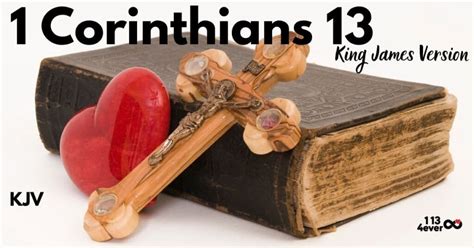 kjv bible 1 corinthians 13