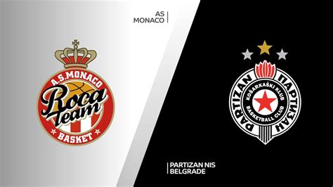 kk partizan belgrade vs as monaco