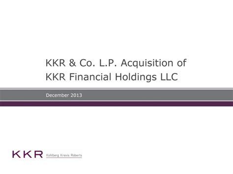 kkr financial holdings llc